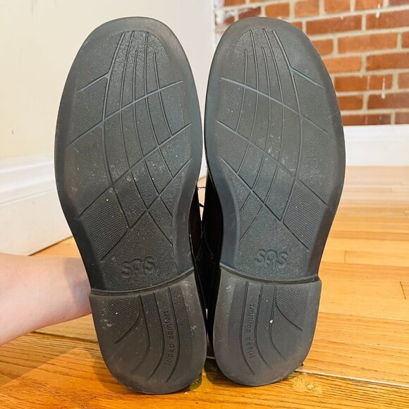 SAS Size 9.5 M Leather Ambassador Lace Tripad Shoes Brown - Picture 14 of 16